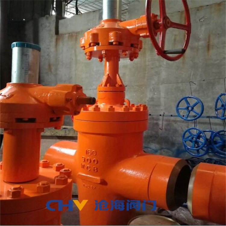 Z963Y-2500LB防爆電動美標焊接平板閘閥
